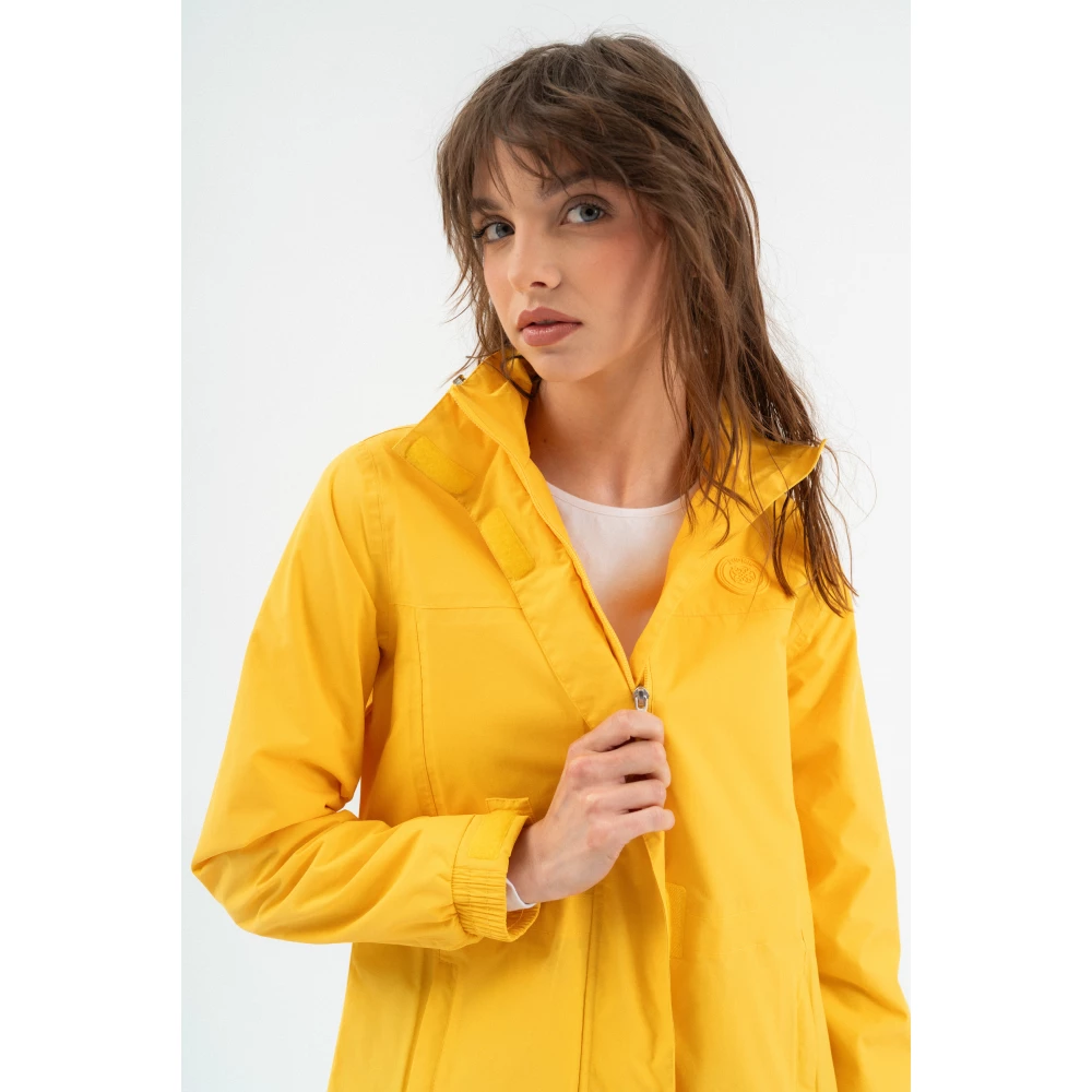 BUDMIL Széldzseki Female XS yellow