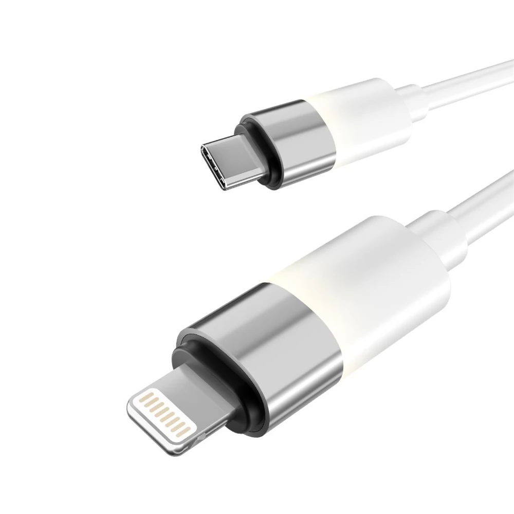 AVAX USB 2.0 Type C Lightning Töltő/adat Fehér 2m AVAX CB315