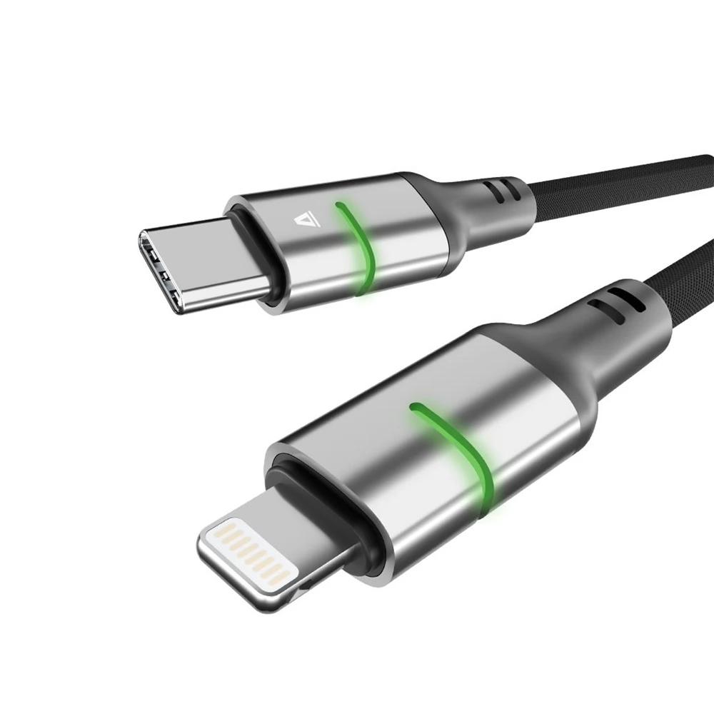 AVAX USB 2.0 Type C Lightning Punjač/podaci Crno 1m AVAX CB635