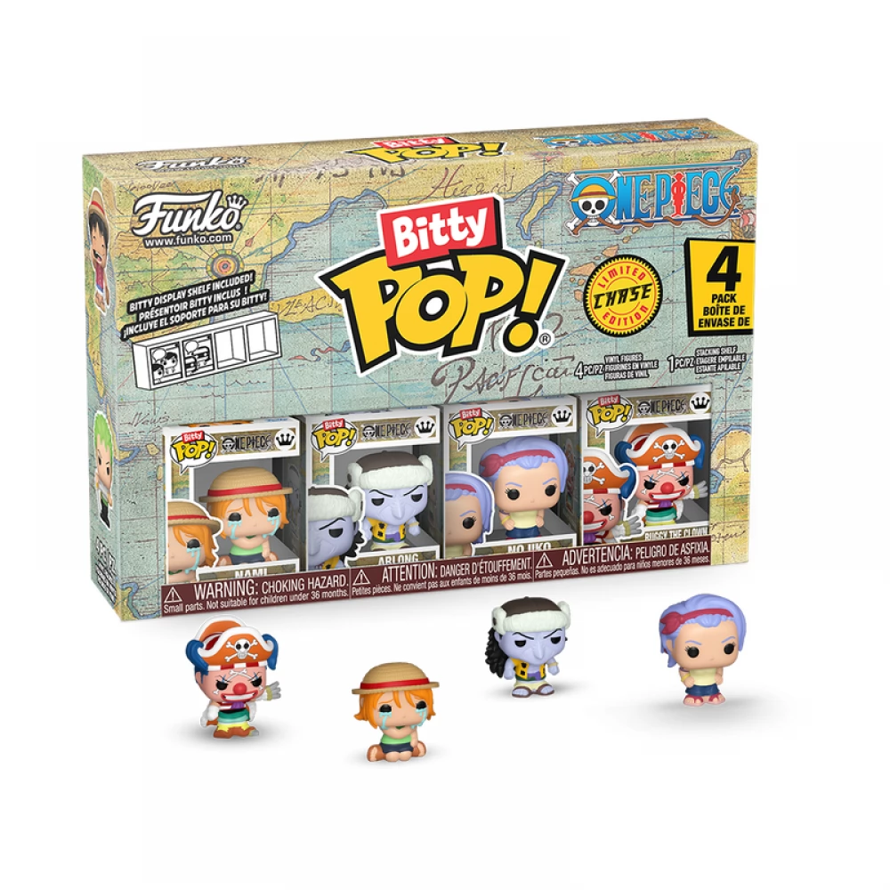 FUNKO Bitty Pop One Piece - Nami figura szett 4 darabos