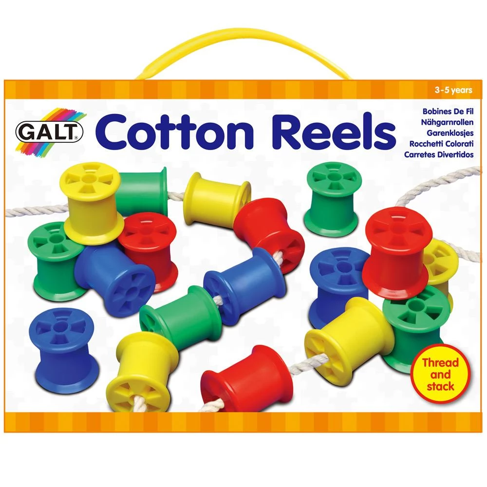 GALT TOYS Cotton Reels fejlesztő játék