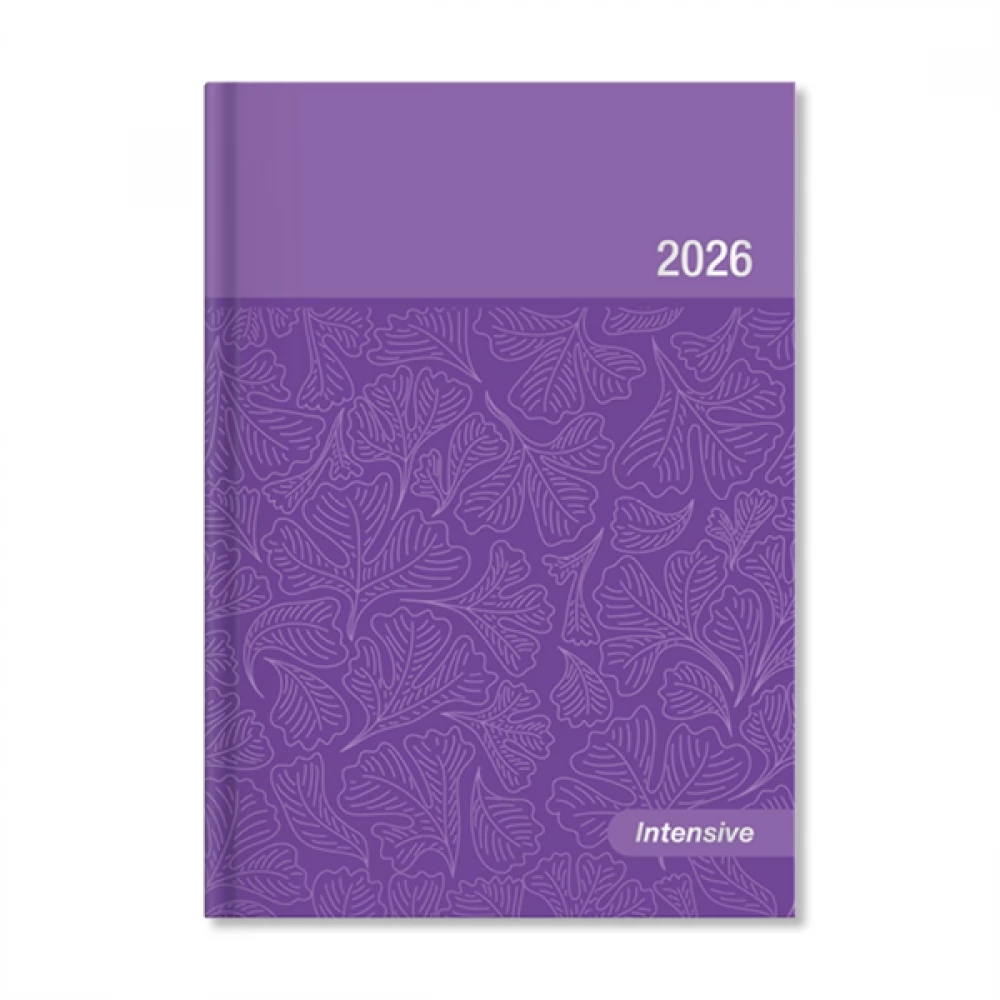 PerioD Intensive 2026 A5 daily beosztású határidőnapló paper lila laque