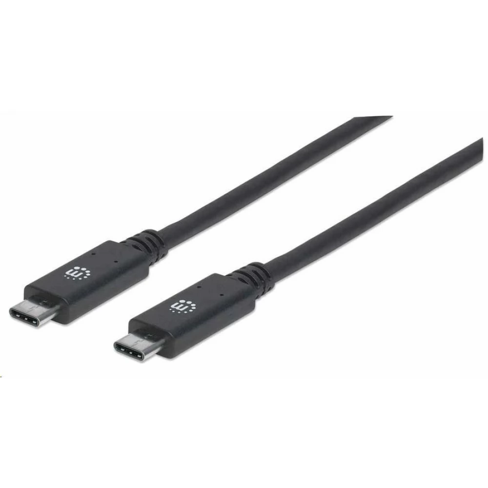 MANHATTAN USB 3.1 Type C Conector Negru 1m 355223
