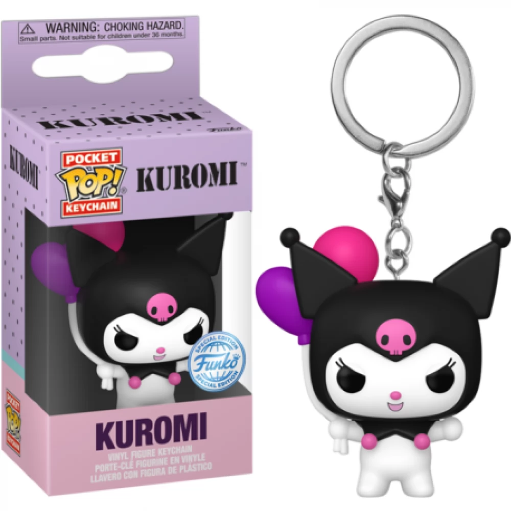 FUNKO Pocket Pop Keychain Hello Kitty - Kuromi key ring