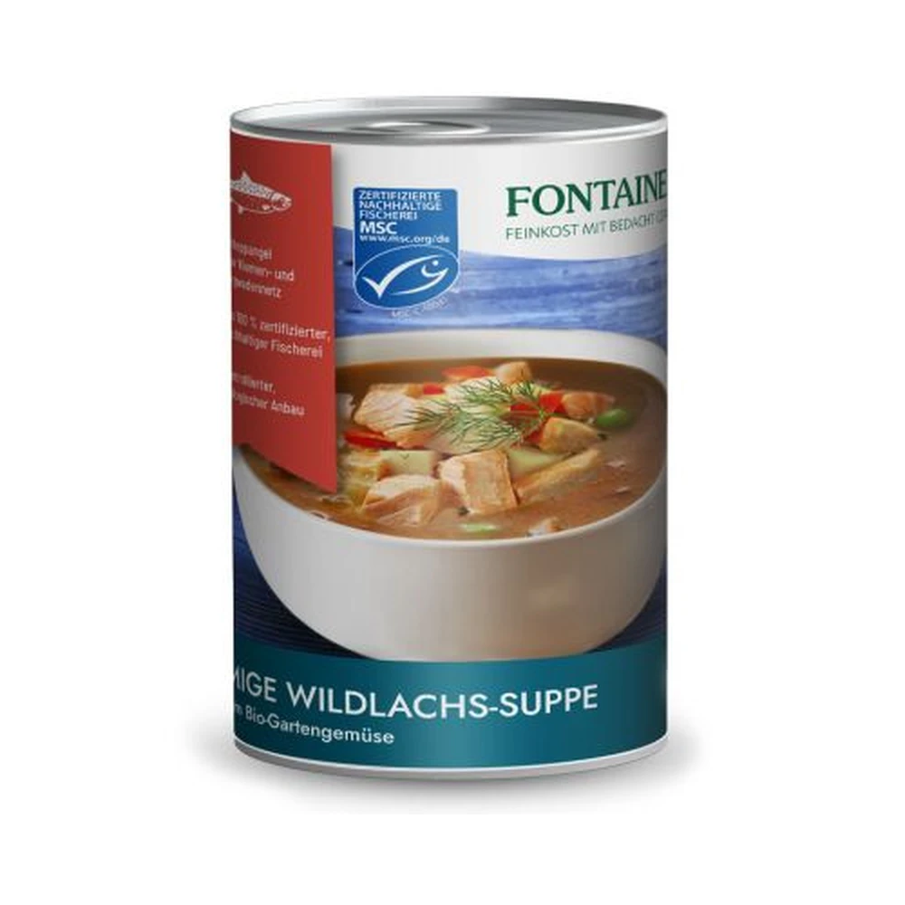 FONTAINE Vadlazac leves bio zöldségekkel 400g