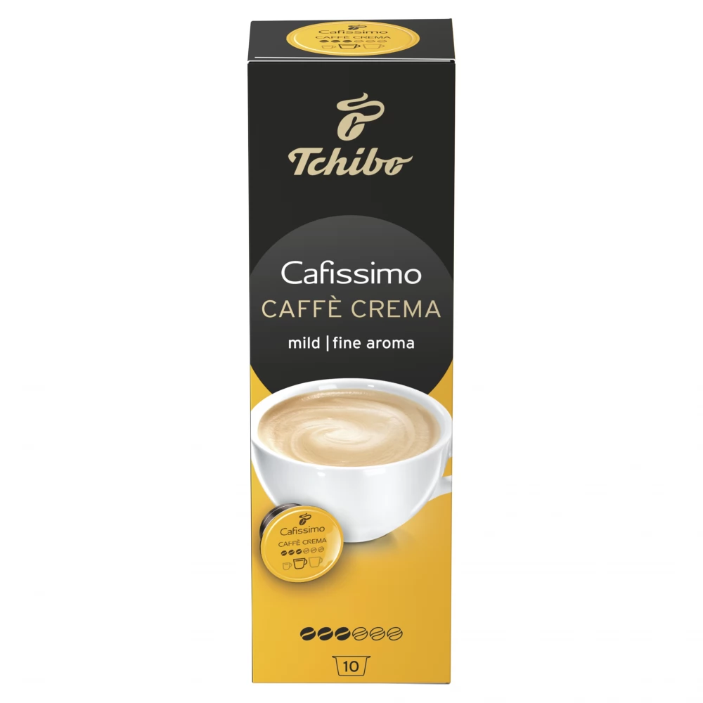 TCHIBO Cafissimo Caffé Crema Fine Aroma coffee capsule 10pcs