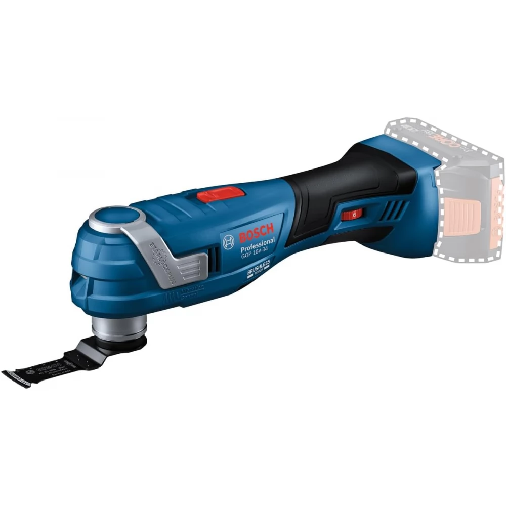 BOSCH GOP 18V-34 Professional 18V akkus multifunctional machine - akku and charger without