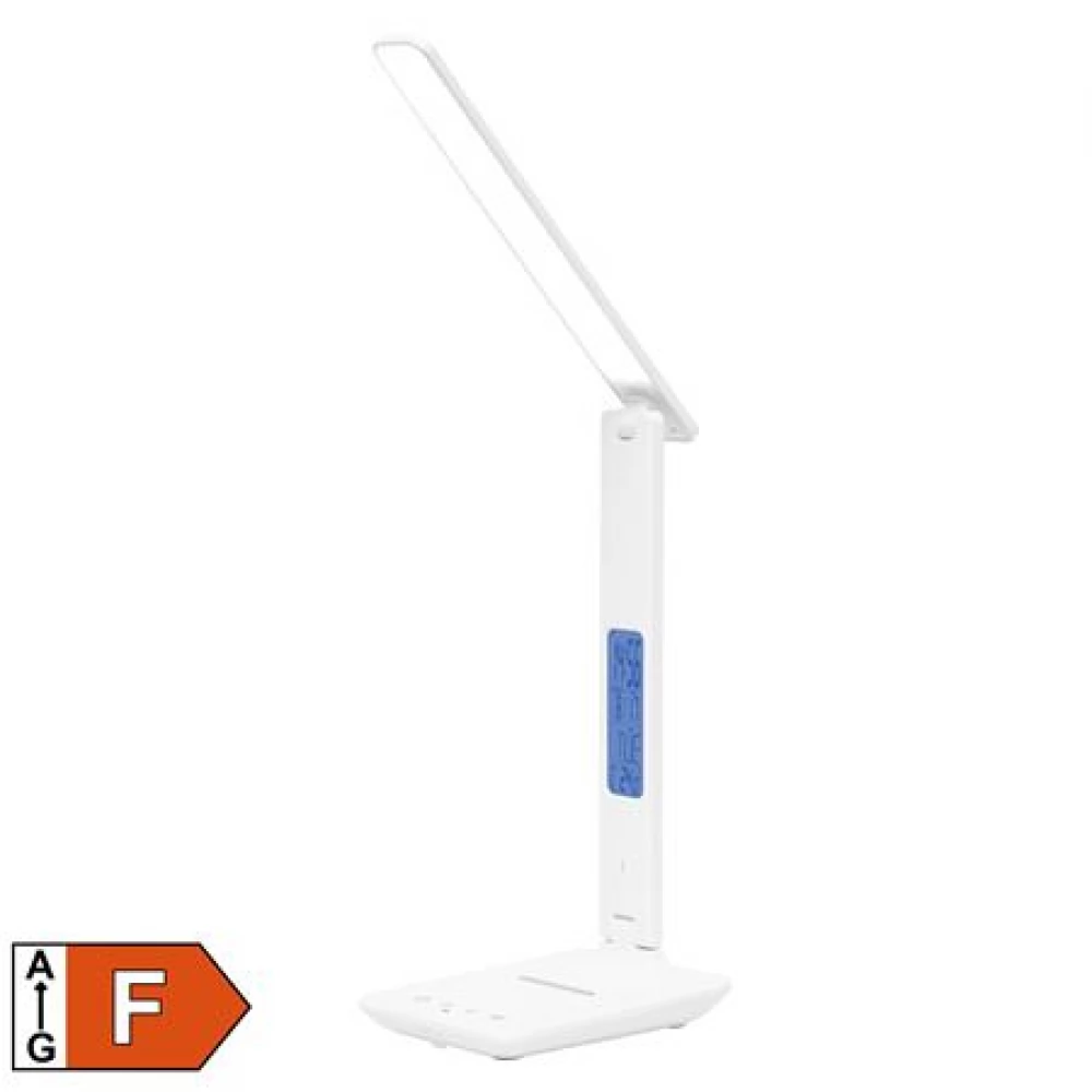 SOMOGYI ELECTRONIC LA 10 Q LED Table light adjustable Qi with charger white