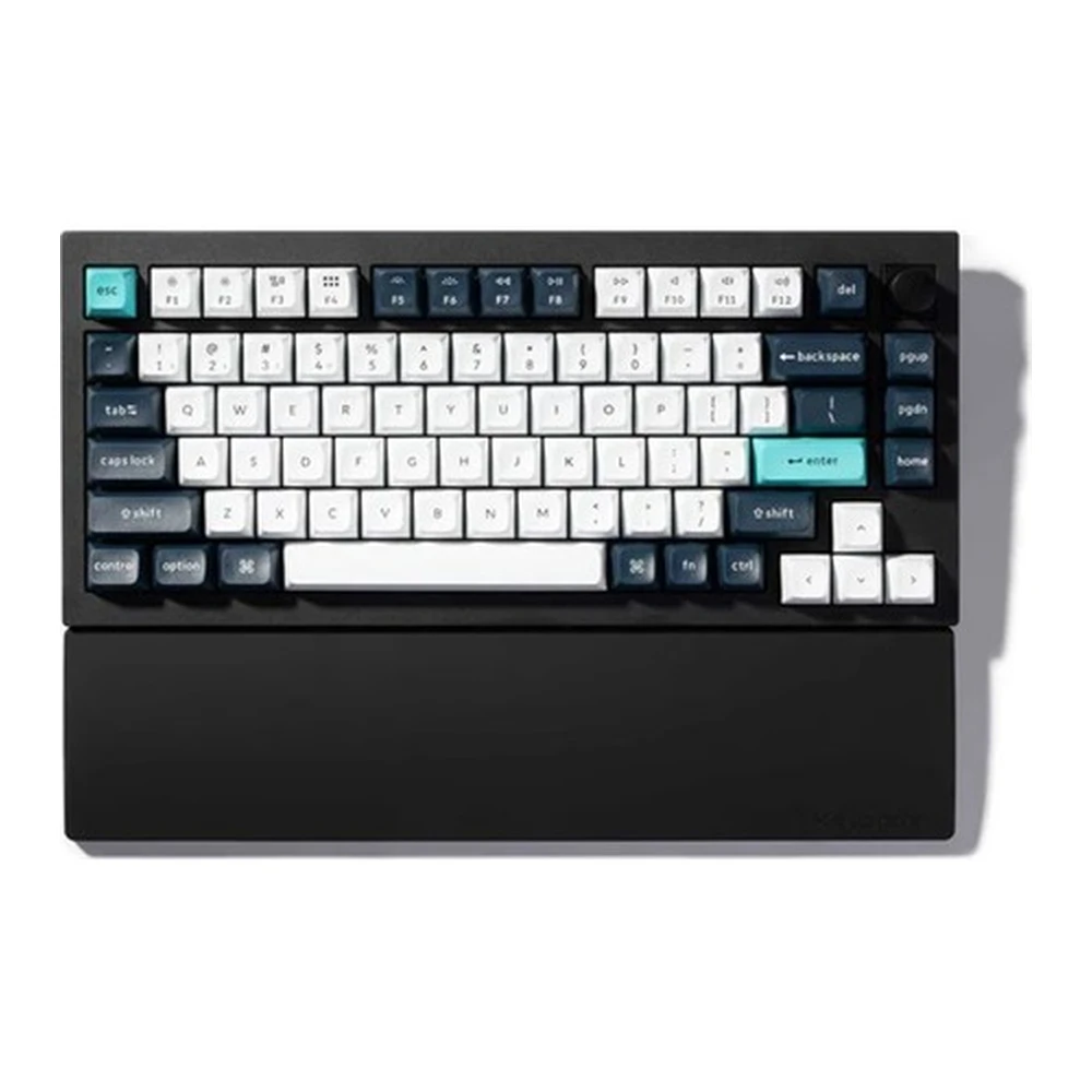 KEYCHRON V1/V1M/V2/V2M/Q1/Q1M/Q1HE/P1P Silicon wrist rest black