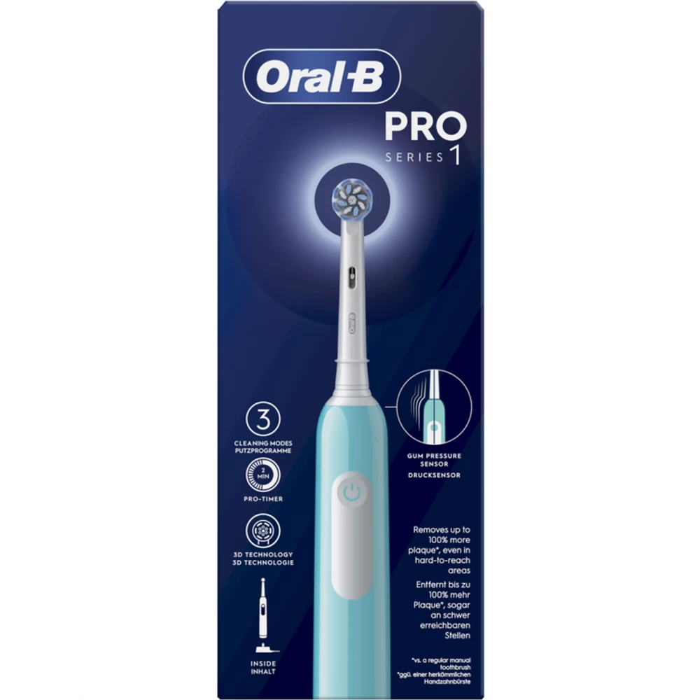 ORAL-B Pro 1 Sensitive Clean Electronic Toothbrush azure