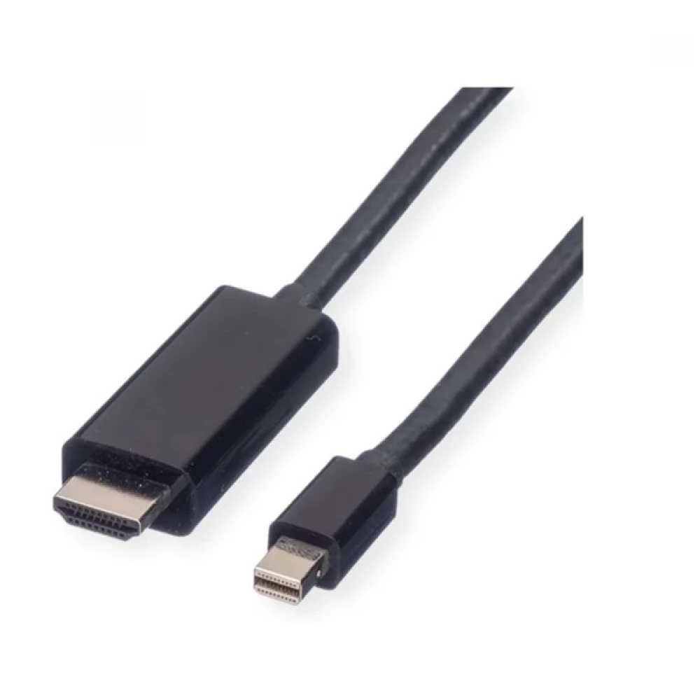 VALUELINE Mini DisplayPort HDMI 2.0 Transformator Schwarz 2m 11.99.5796