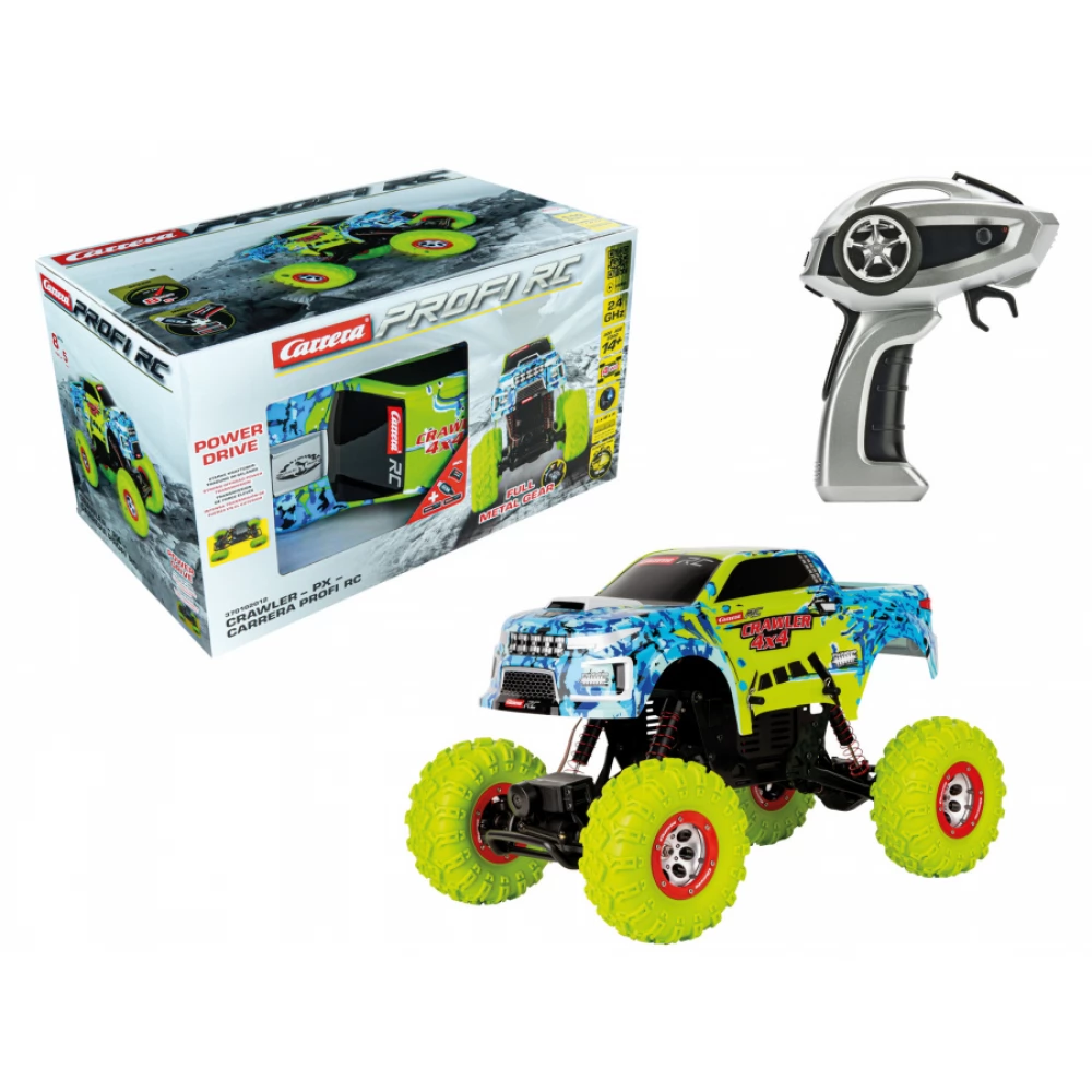 CARRERA-TOYS Profi Crawler PX sziklamászó távirányítós terepjáró