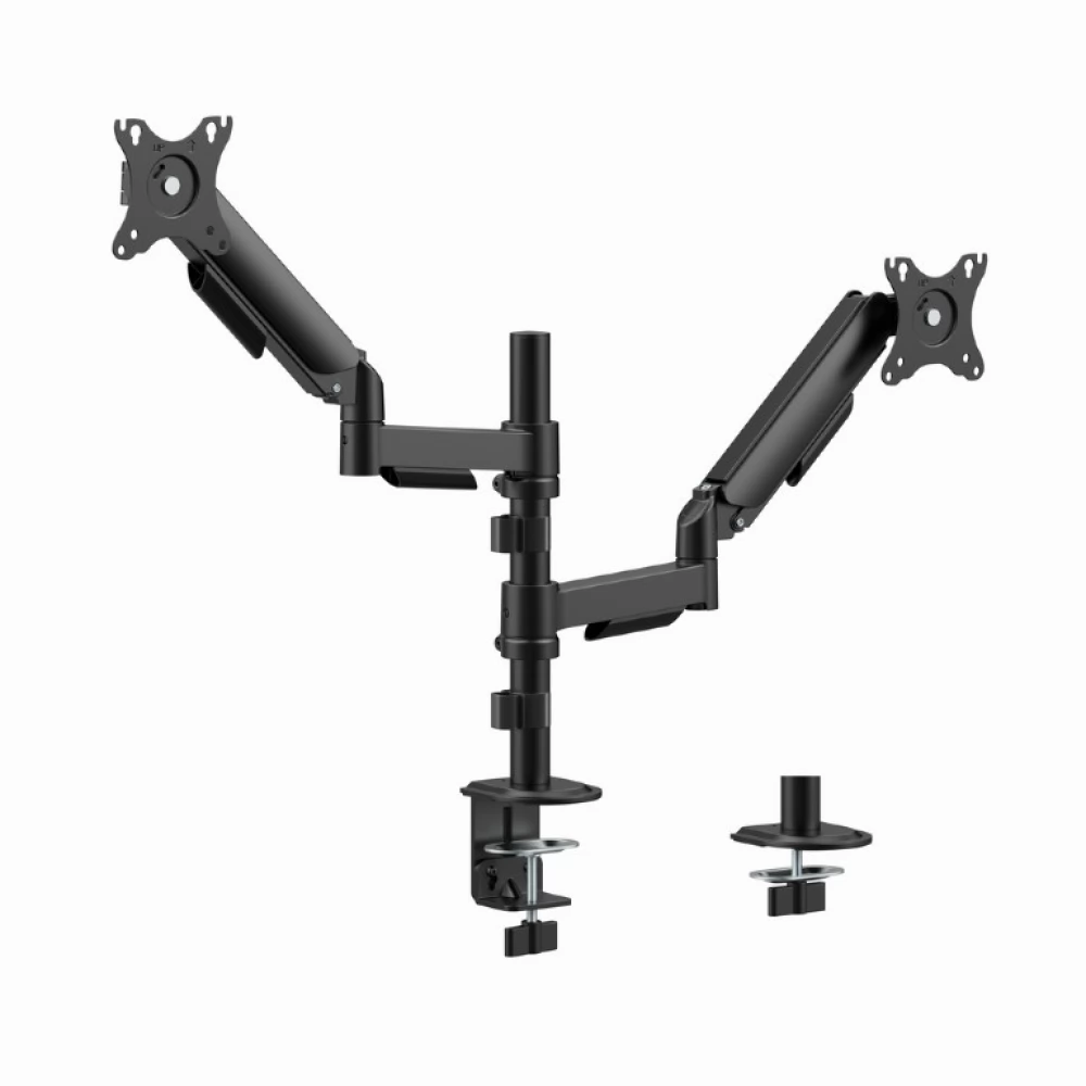 GEMBIRD MA-DA2P-02 Monitor Stand dupla auf den Tisch reparierbar 17"-32"