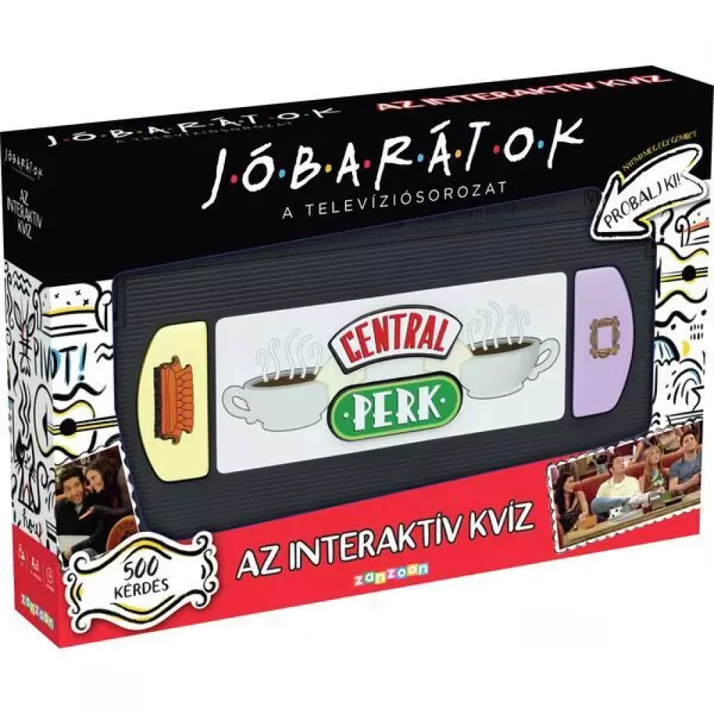 ZANZOON Jóbarátok: Az interaktív kvíz társasjáték