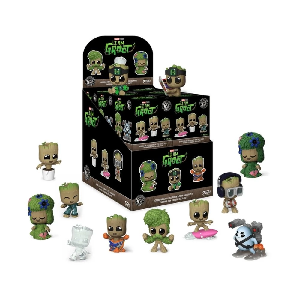 FUNKO Mystery Minis Marvel: Én vagyok Groot meglepetés figura