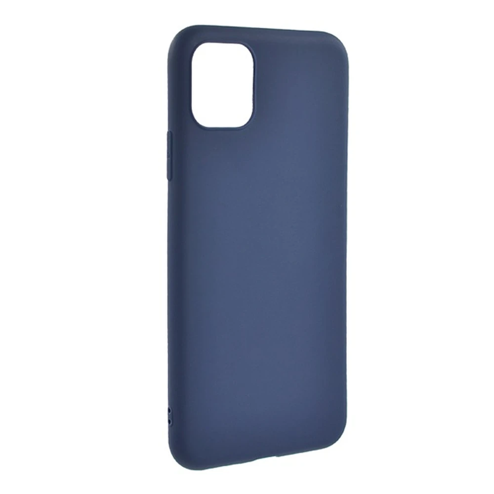 GIGAPACK iphone 11 pro max silicone telefonvédő matt dark blue