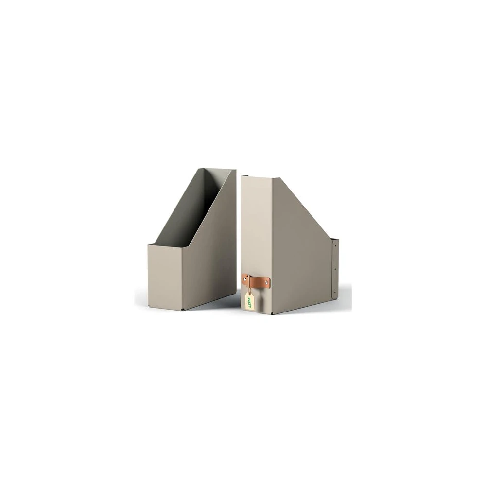 LEITZ Puro Iratpapucs karton 100 mm homokbézs 2db