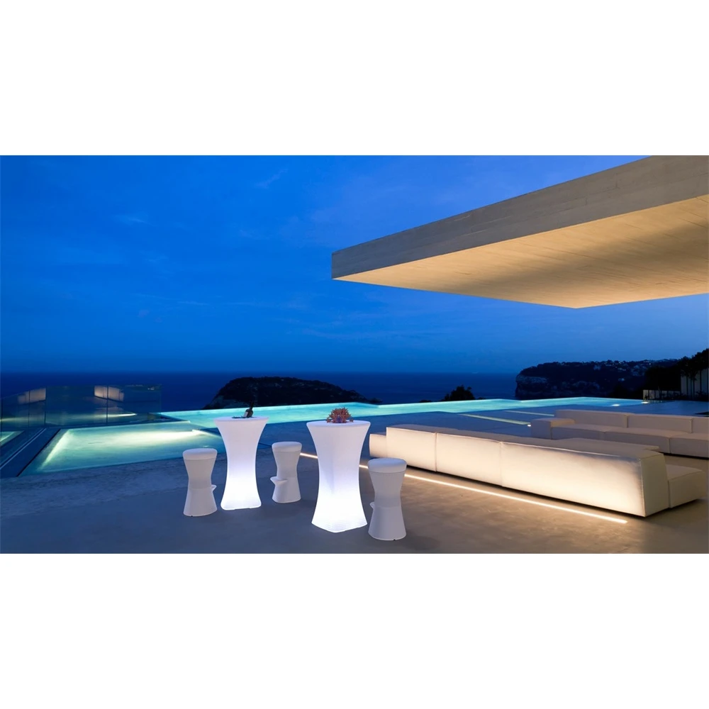 NEWGARDEN Bahama 110 solar RGB LED circle table - iPoncomp.com