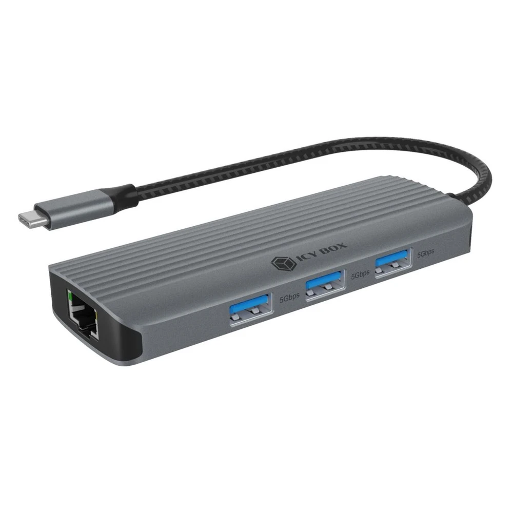 ICY BOX 6-in-1 USB Type-C Notebook DockingStation - iPon.ro