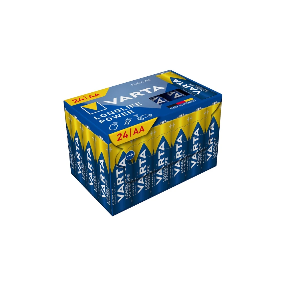 VARTA Longlife Power ceruza elem (AA) 24db
