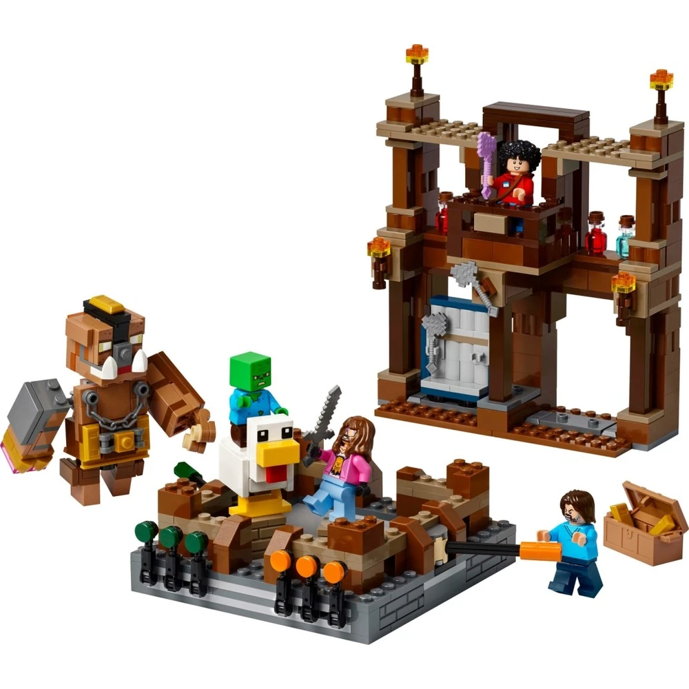 LEGO Minecraft Küzdőtér az erdei háznál 21272
