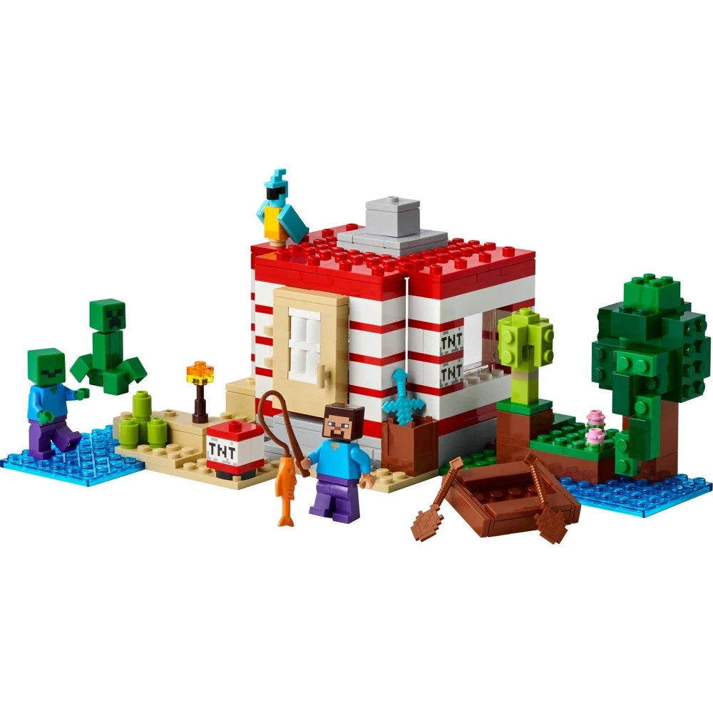 LEGO Minecraft Dinamitház a dzsungelben 21275
