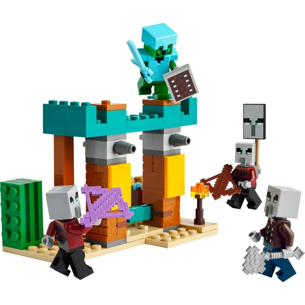 LEGO Minecraft Illagerek őrjárata a sivatagban 21267