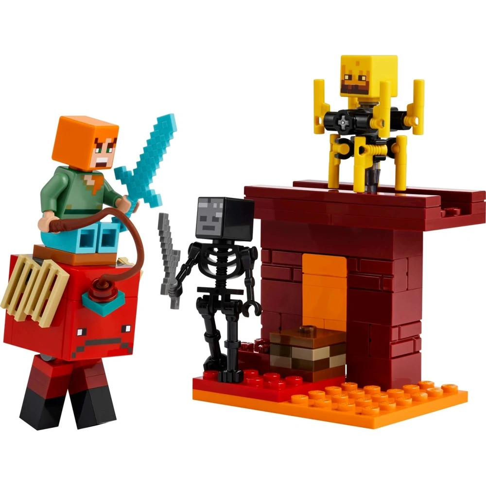 LEGO Minecraft Csata az alvilági lávatónál 21266