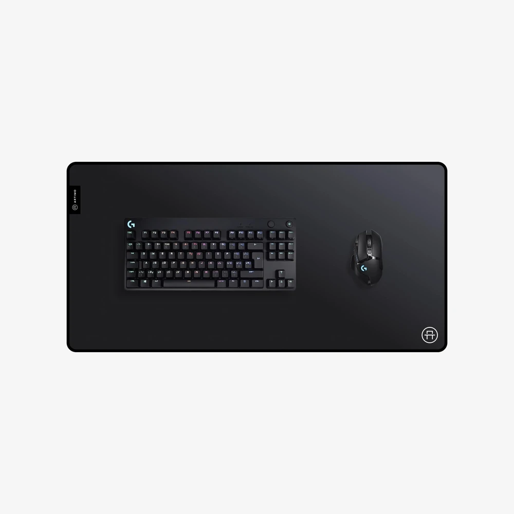 ARTIMO Desk Mat - Micro Series V2 - 80x40 cm - Dark grey - Microfiber textil mousepad