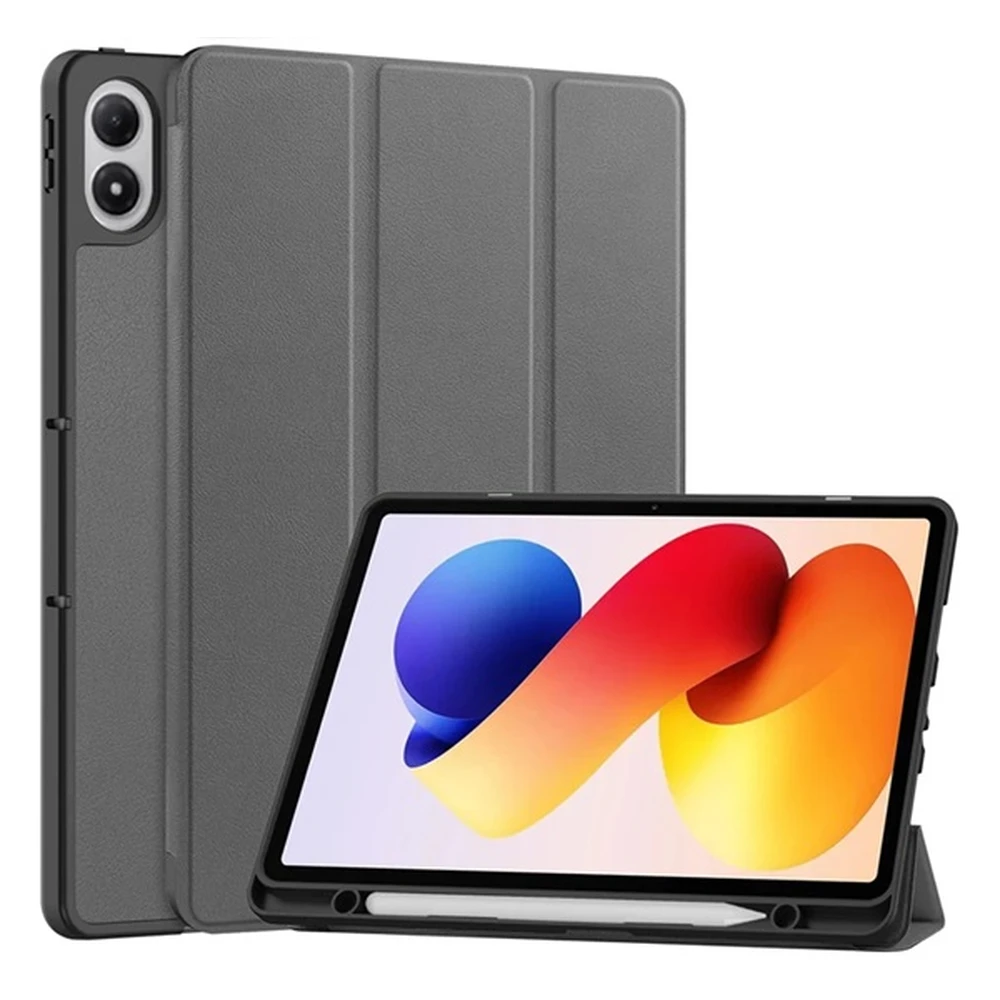GIGAPACK case standing Skin effect (aktív flip to the side blooming trifold desktop tartó) xiaomi redmi pad 2 pro dark grey