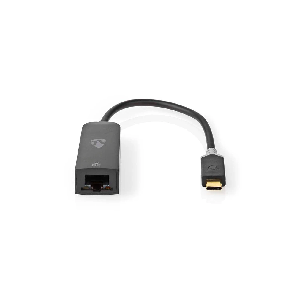 NEDIS CCBW64952AT02 USB 3.0 Type C UTP Converter 20cm 1Gbps black