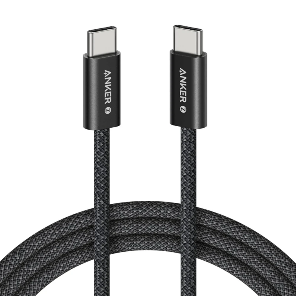 ANKER USB 2.0 Type C Összekötő Fekete 1.8m A8060H12