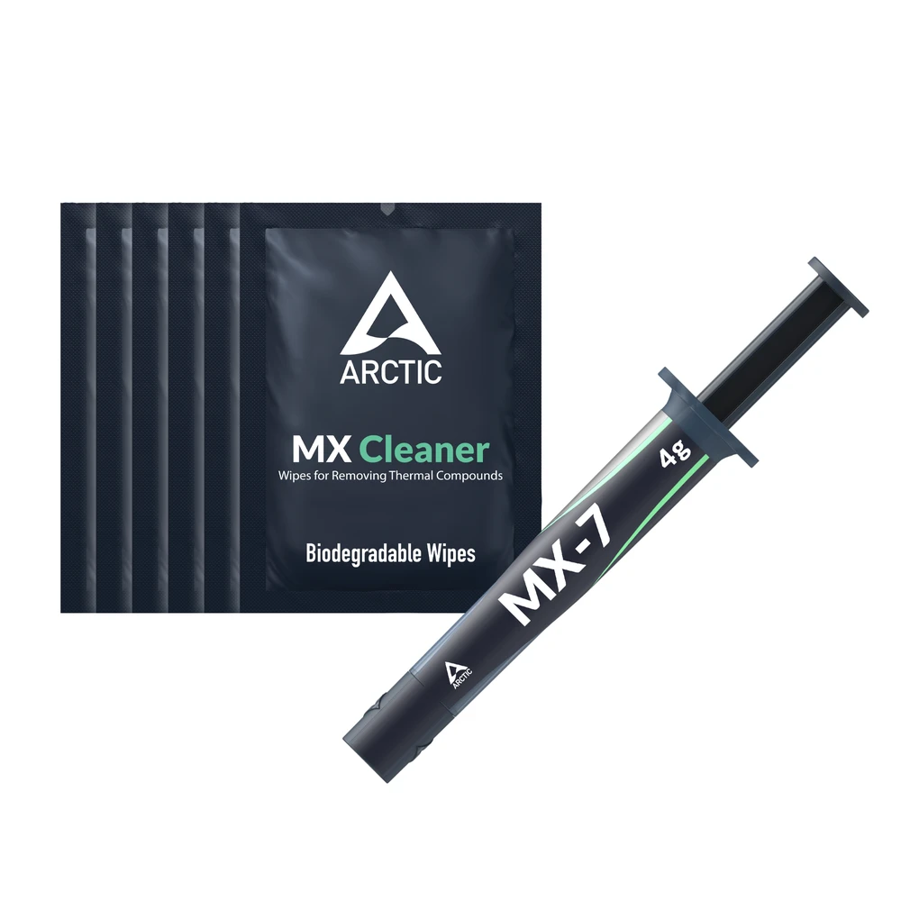 ARCTIC COOLING MX-7 (4g) și 6 bucată MX Cleaner set - iPon.ro