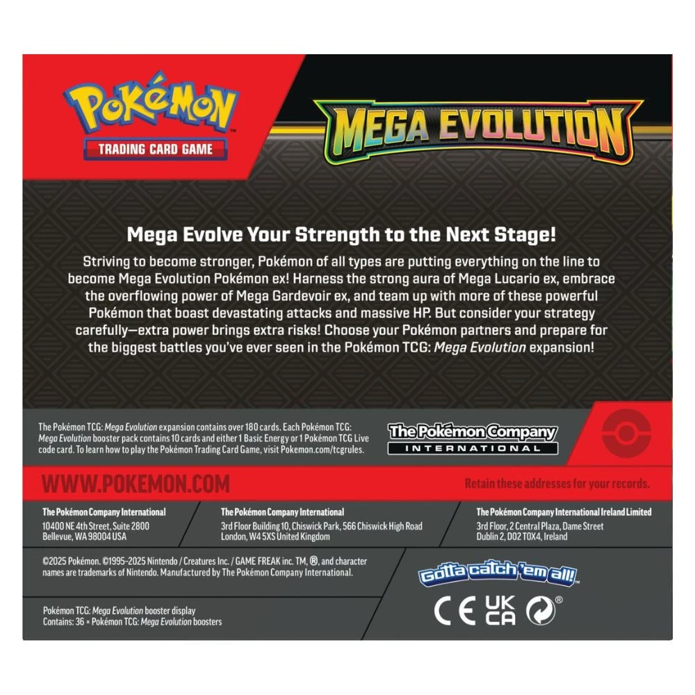 mega evolutions booster box contents Pokemon Evolution Chaos Rising Elite Trainer 9 Packs Pokemon USA Pokemon of all types are putting everything on the line to become Mega Evolution Pokemon ex Pokmon TCG: Mega Evolution ME2.5
