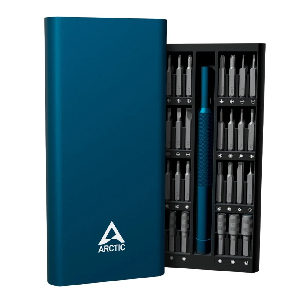 Arctic Precision Screwdriver tool set dark blue