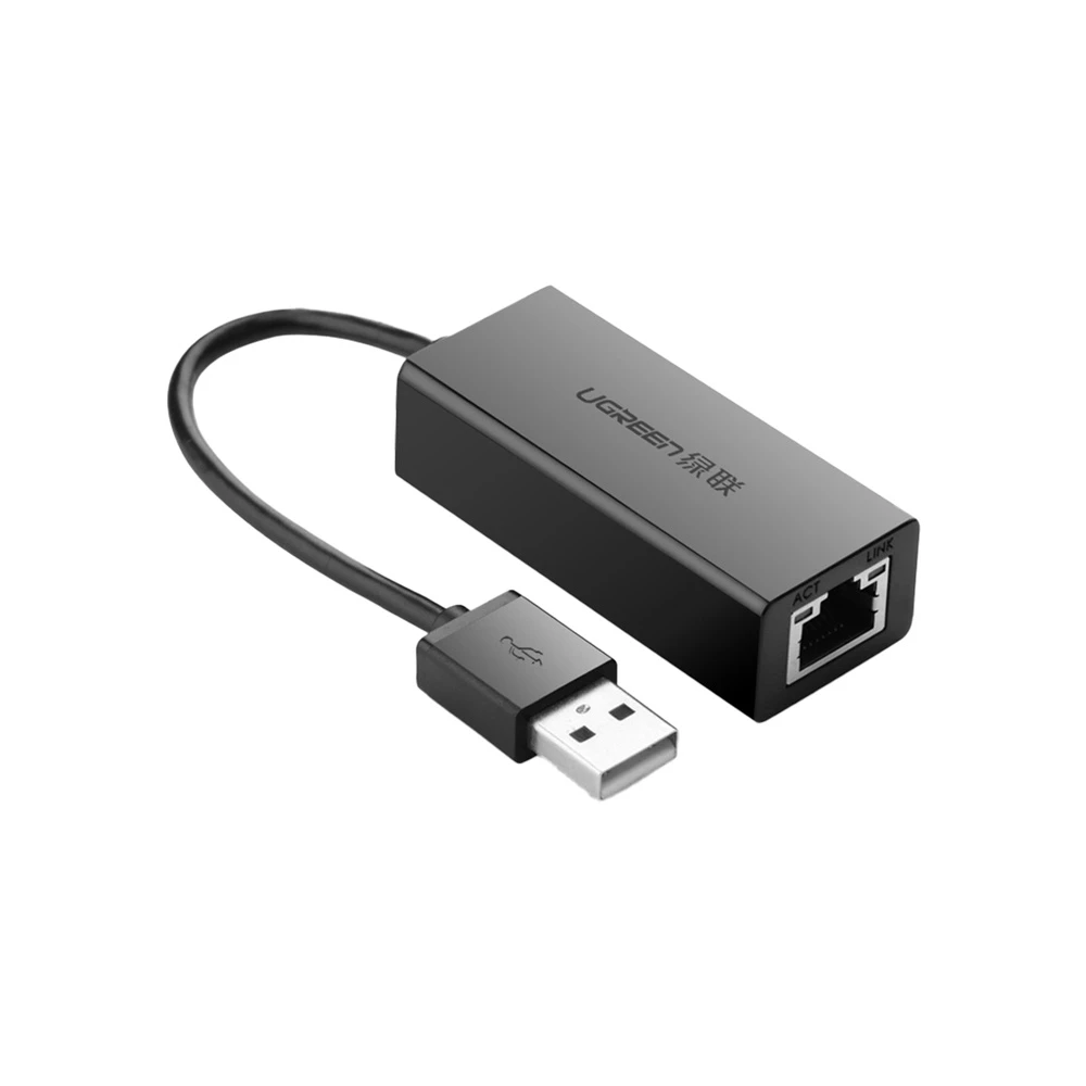 UGREEN CR110 USB-C 2.0 UTP Converter 100 Mbps black