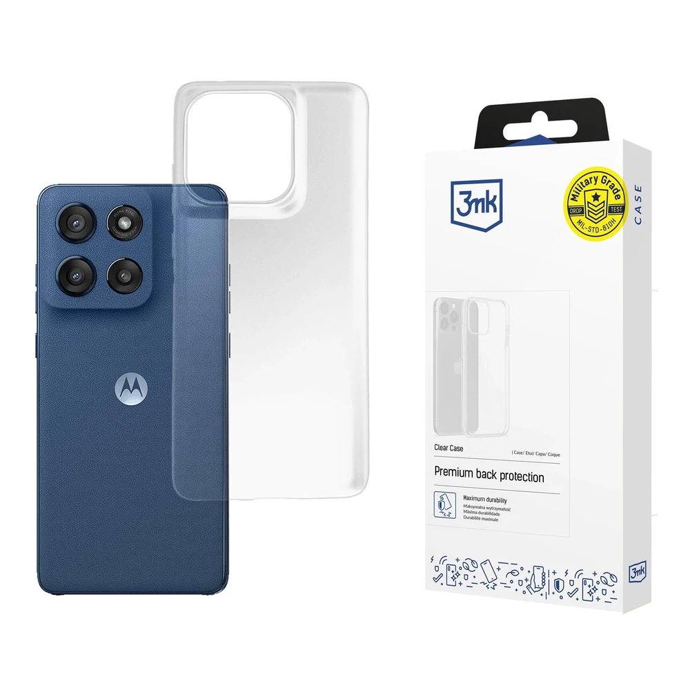 3MK Clear Case Motorola Moto Edge 60 / 60 Fusion transparent