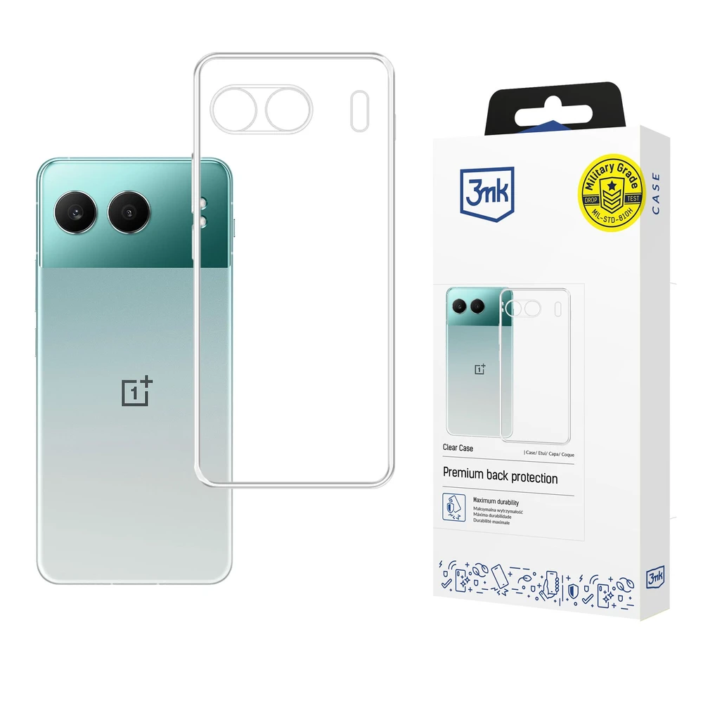 3MK Clear Case OnePlus Nord 4 transparent