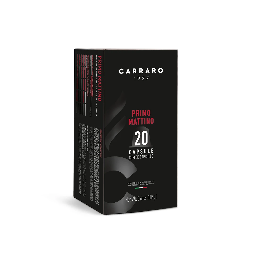 CARRARO Primo mattino premium nespresso kompatibilis kávékapszula 20 db
