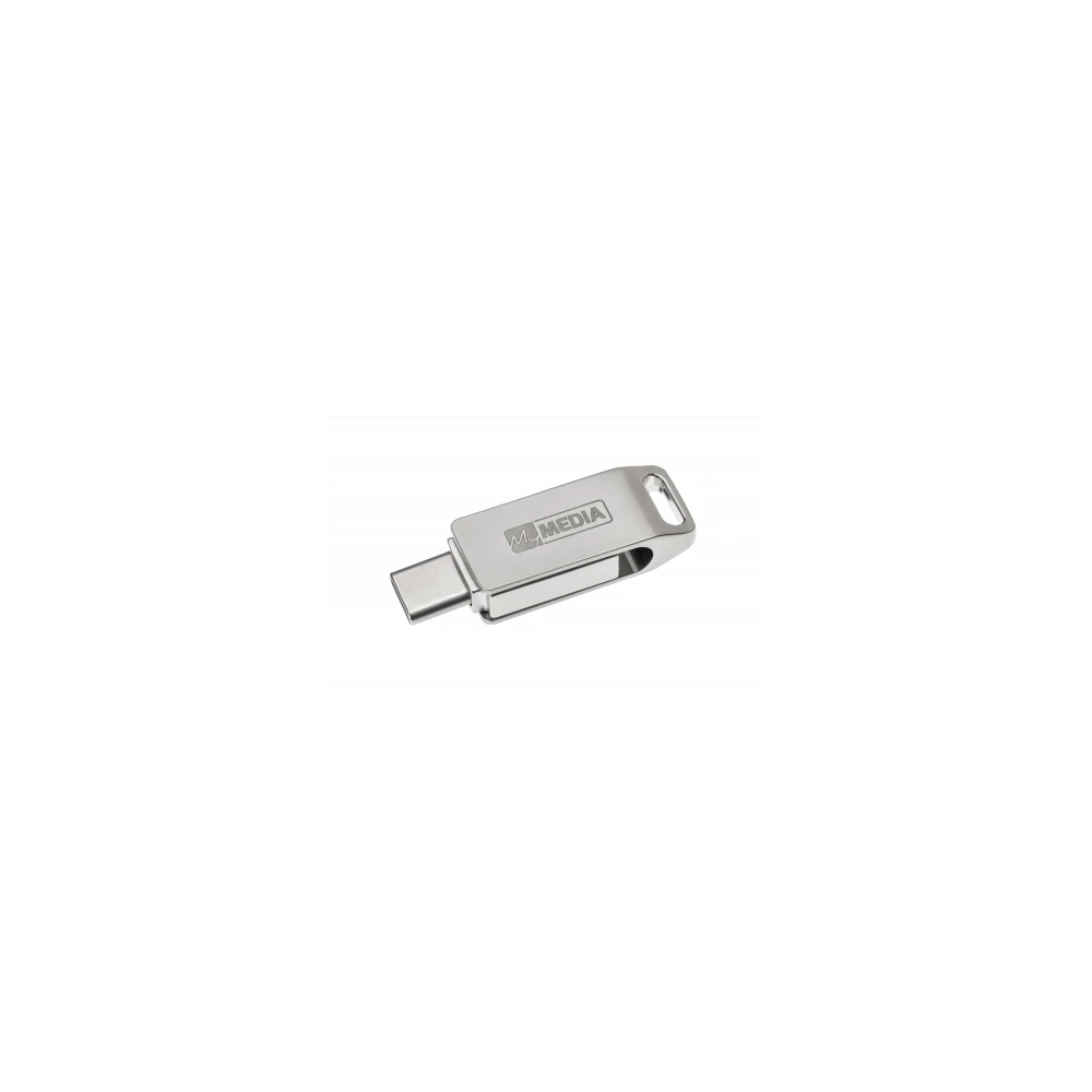 MYMEDIA MyDual 32GB USB 3.2 Gen 1 + USB 3.2 Gen 1 Type C Srebro