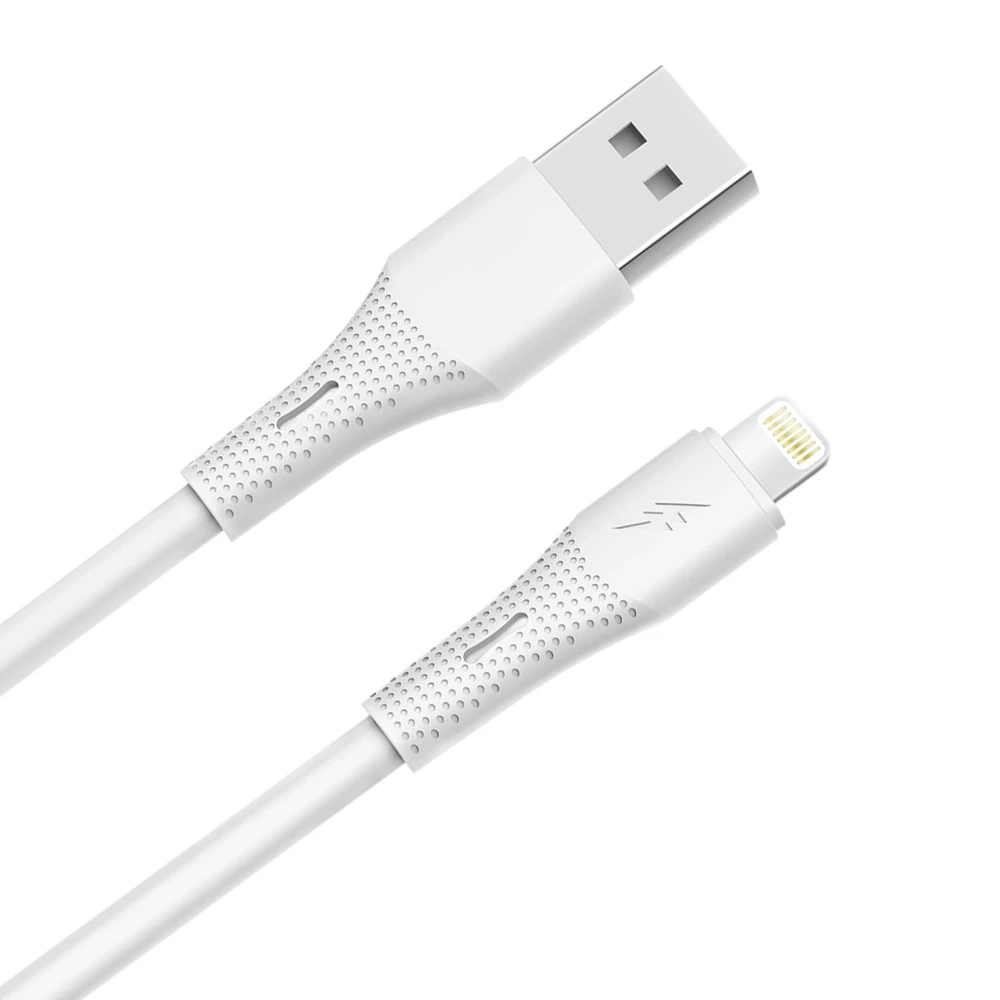 AVAX USB Lightning Töltő/adat White 1.5m CB3304