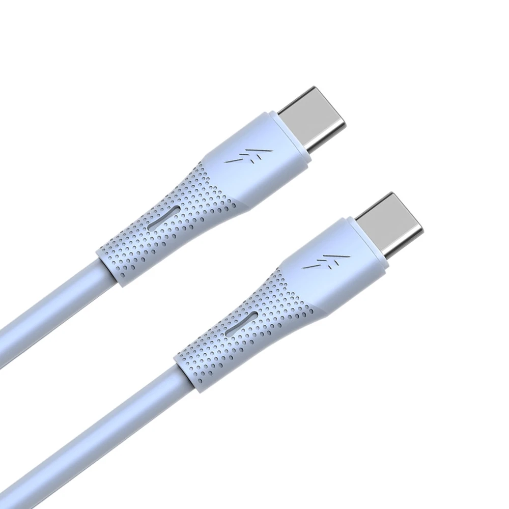 AVAX USB 2.0 Type C Connector Light blue 1.5m CB3308