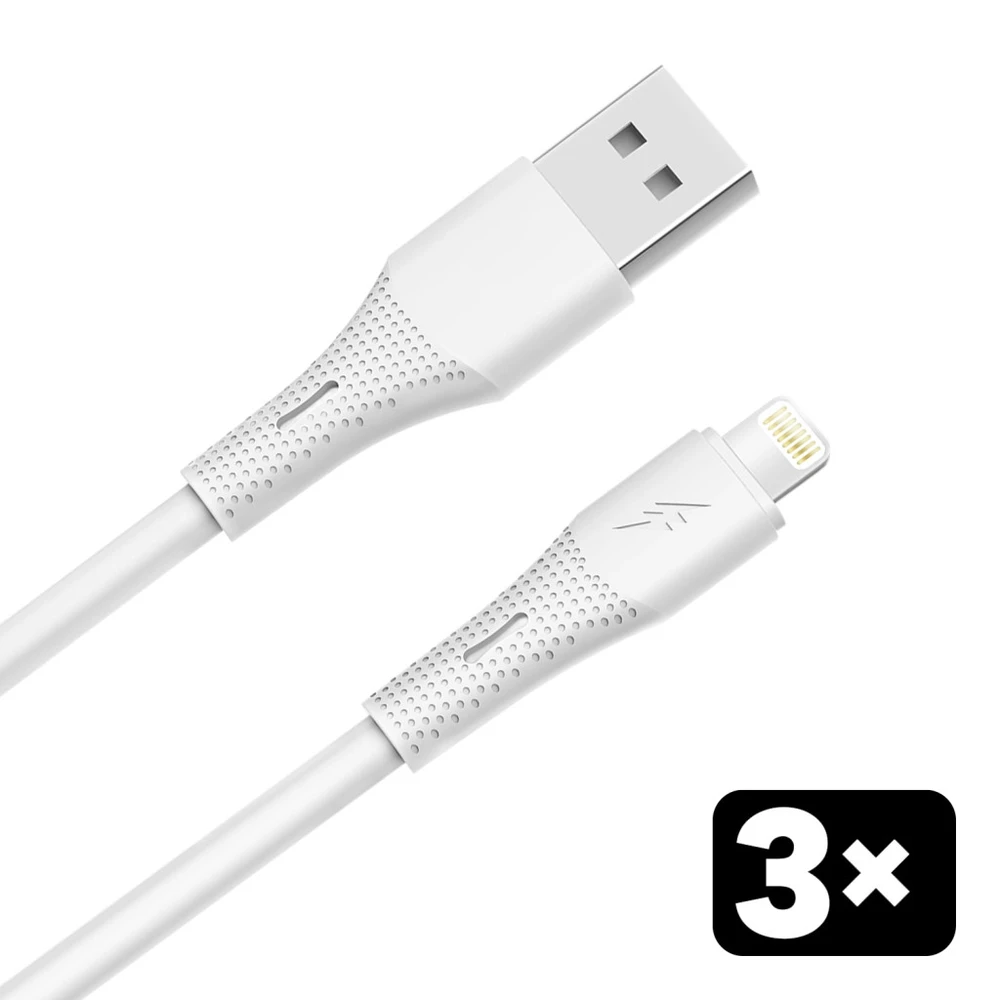 AVAX USB Lightning Punjač/podaci Bijela 1.5m CB4306