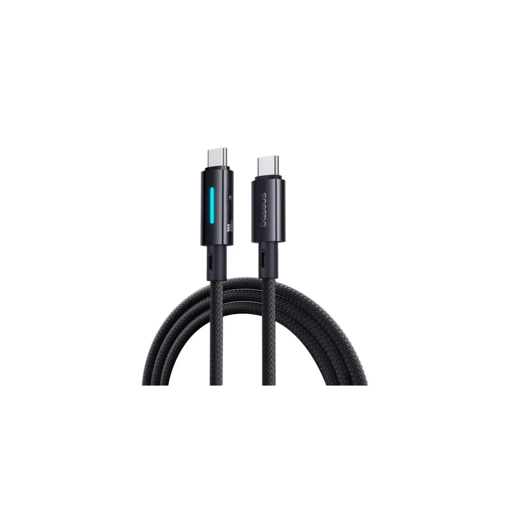 BASEUS USB 2.0 Type C Összekötő Fekete 2m P10379000121-01