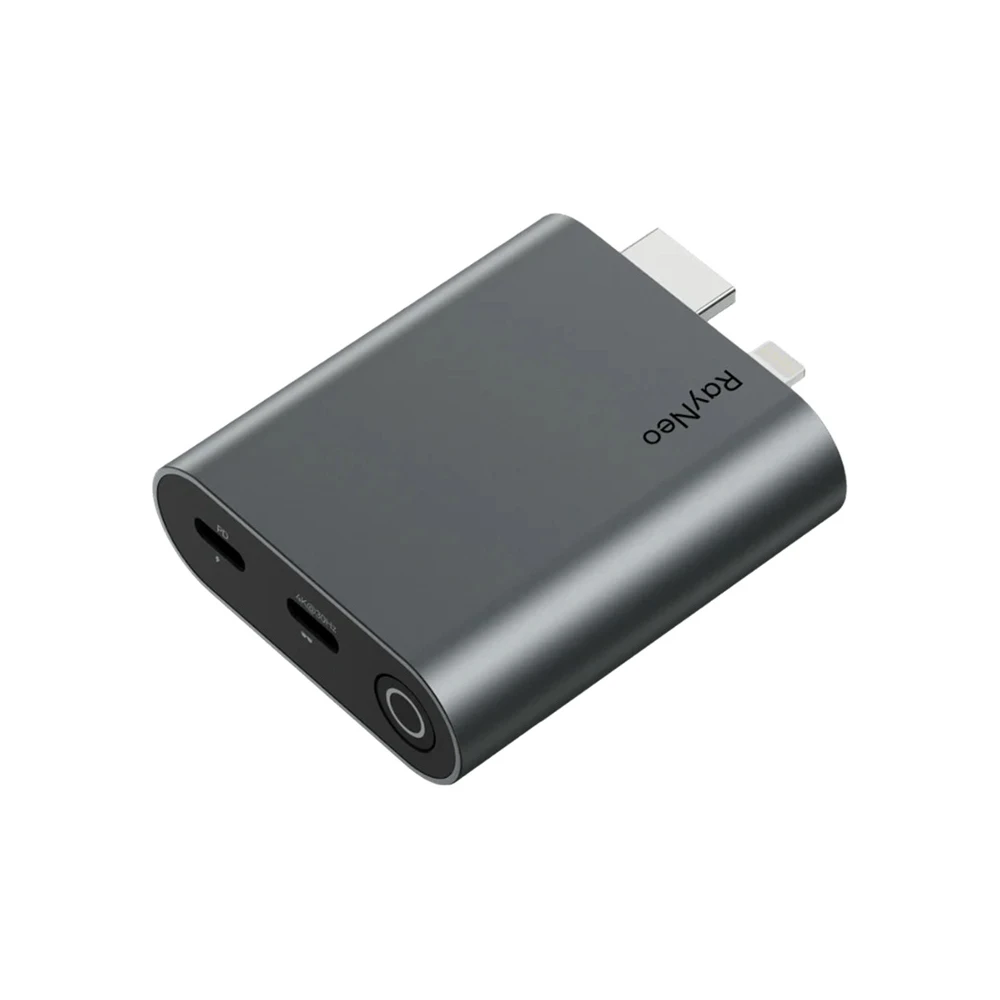 RAYNEO HDMI-ről USB-C adapter az AR szemüveg töltéséhez