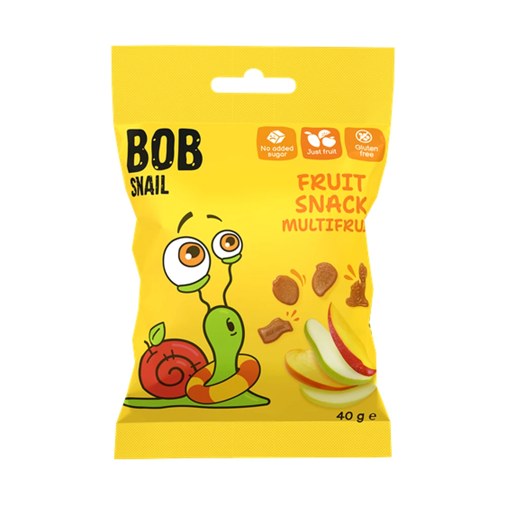 BOB SNAIL Fruit snack multifruit 40 g