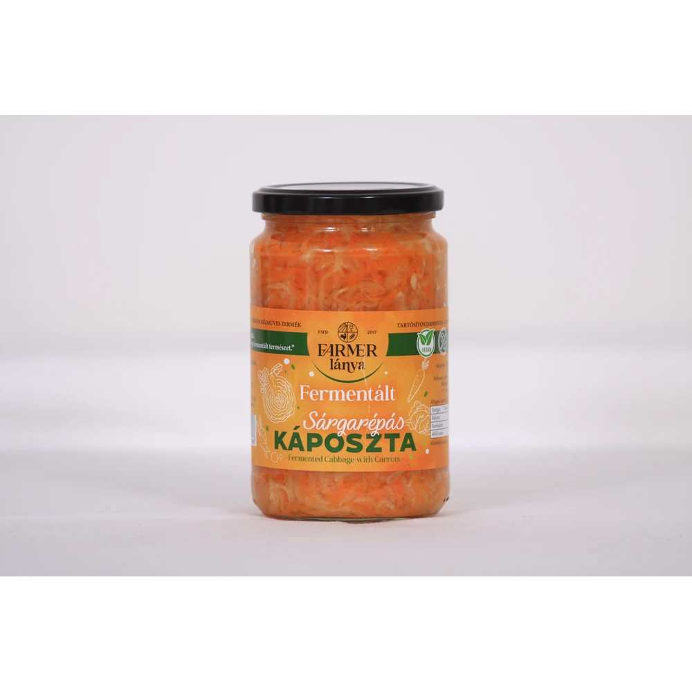 FARMER LÁNYA fermentált sárgarépa káposzta 720 ml