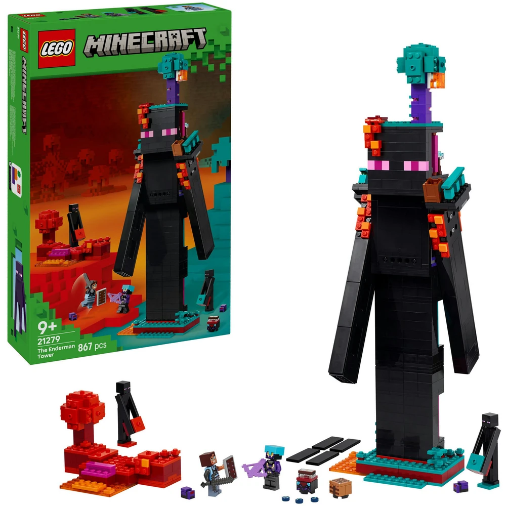 LEGO 21279 Minecraft The Enderman Tower építőkészlet