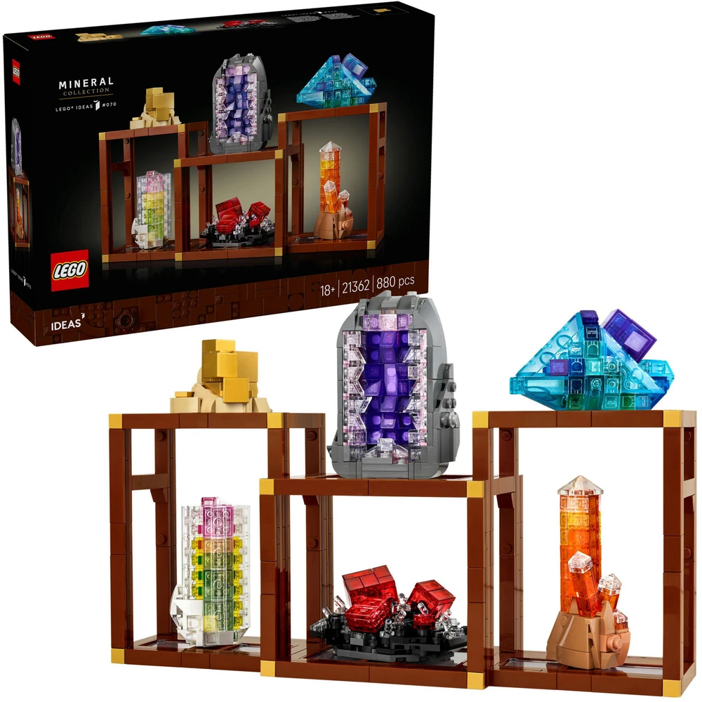 LEGO 21362 Ideas Mineraliensammlung építőjáték