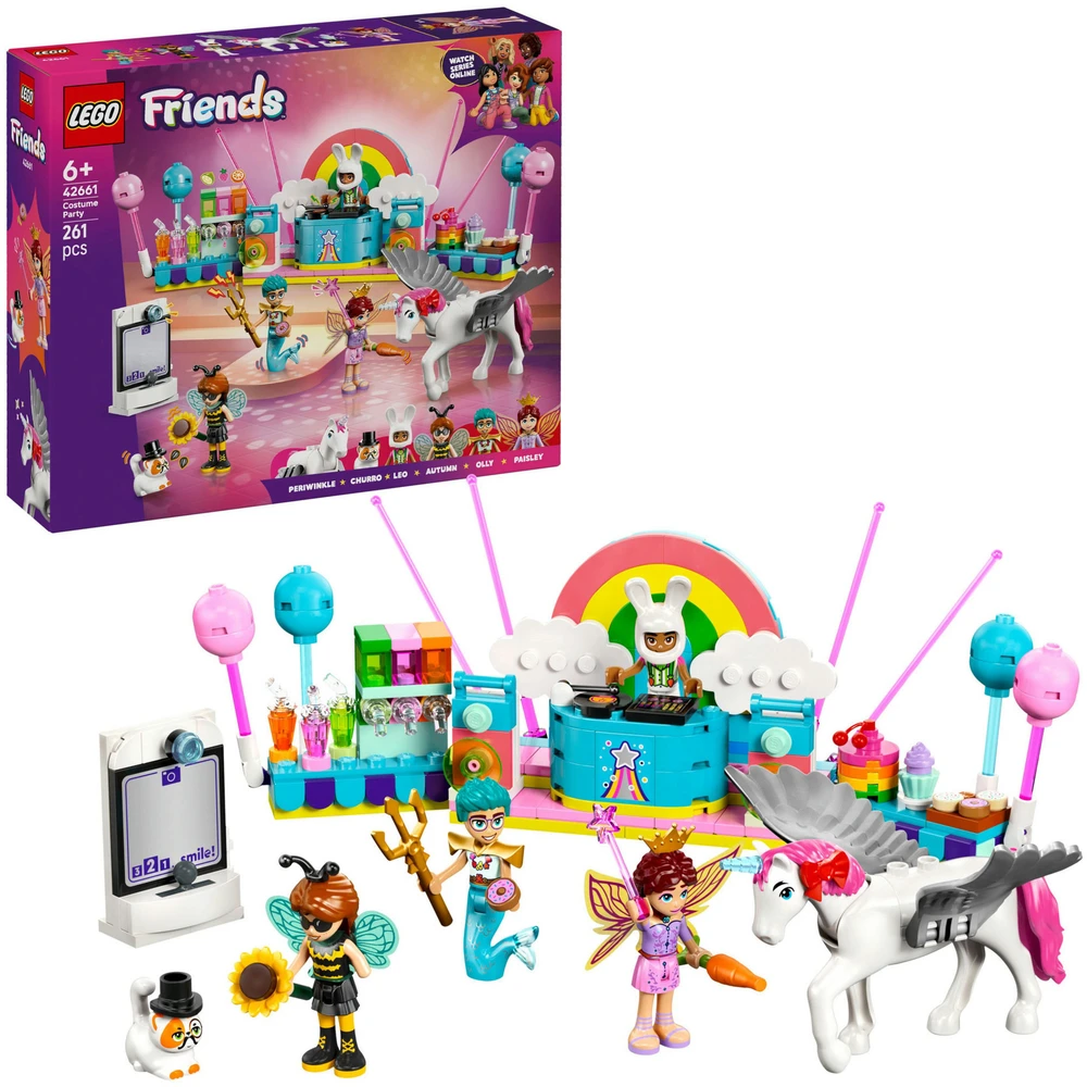 LEGO Friends Unikornis und Fee Jelmezbál Építőjáték 42661